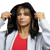 PATENTED NOSE BRIDGE: Can be shaped to the unique contour of ANY and ALL noses to block out 100% of light TWO STRONG ATTACHABLE CLIPS: Easy-to-use clips attach to neck pillows, blankets, jackets, and more – Make anything a hoodie! SILKY, SATIN LINING...