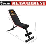 Adjustable Weight Bench Press – Weights Bench for Home Gym, Incline Decline Flat Utility Gym Bench, Sit-Up & Ab Bench for Full Body Workout, Strength Training & Weightlifting - Image 4