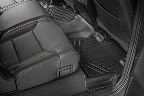 Rough Country Floor Mats For 2014-2021 Toyota Tundra | Crewmax - M-71770 #TOP1