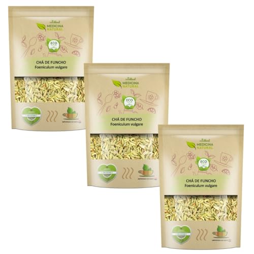 Medicina Natural - Chá de Ervas - Funcho - Kit com 3 Pacotes de 30g - Importado do Egito