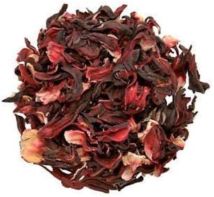 Hibiscus flower. One Pound( 1Lb)( 15 to 16 oz) 100% Natural Dried Full Hibiscus Flower Machine Cut & Sifted, 1 Pound (15 to 16 oz) Bulk Bag.100% raw for perfect Hibiscus Tea or cold drink. Top Quality