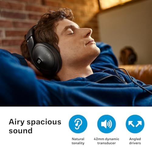 Image of Sennheiser HD 620S Closed-Back Headphones - Premium Audiophile Stereo Sound with Speaker-Like Spatial Imaging and Optimized Surround for Immersive Listening - Wired, Black