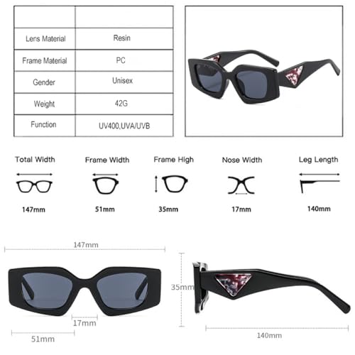 Lunettes de Soleil Oeil de Chat Légères Contre l'Éblouissement Nuances Rétro - 6