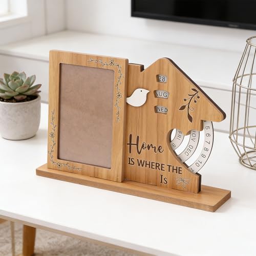 Calendrier mensuel premiers mois, le cadeau de naissance idéal en bois - 6