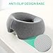 LUODAKA Massage Pillow Face Down, Grey Beauty Bed Pillow, Soft, Comfortable and Fully Breathable Massage Headrest for Bed, Used for Massage, Beauty Care and Recovery After Ocular Surgery