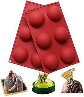 BAKER DEPOT 6 Holes Silicone Mold For Chocolate, Cake, Jelly, Pudding, Handmade Soap