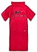 Produktbild Atlantic Shore | Surf Poncho  Bademantel/Umziehhilfe aus hochwertiger Baumwolle  Red - Middle