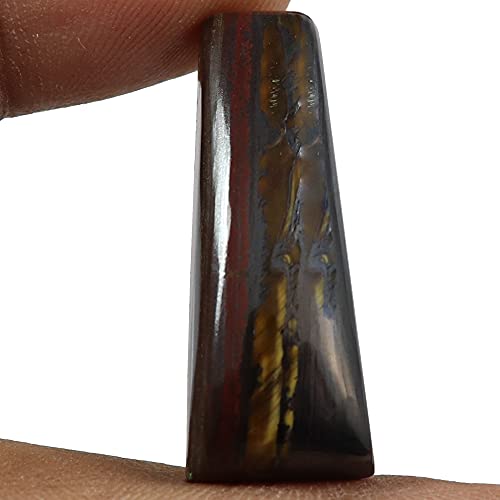 Cabochon oeil de tigre en fer idéal pour la lithothérapie - 2