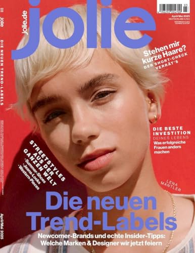 Image of Jolie Magazine Germany 2025-04+05 Lena Mantler Original Issue (German Edition)