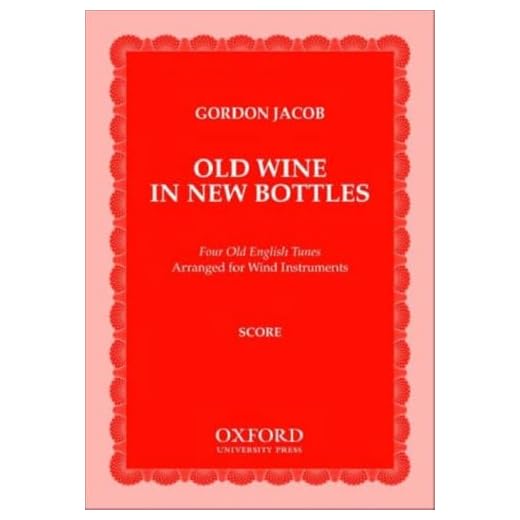 Old Wine in New Bottles