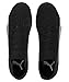 PUMA Men's Soccer Shoe, Black White, 9.5