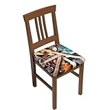 Entretien facile : ces housses de chaise extensibles ont une bande élastique à l'arrière pour une installation et un retrait faciles. Si vous tachez accidentellement la surface de votre chaise, essuyez doucement cette housse de chaise avec une serviette humide. Nos housses de chaise en polyester sont lavables en machine et ont une finition lisse qui ne nécessite aucun repassage, ce qui rend vos travaux ménagers moins lourds.