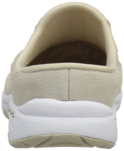 Easy Spirit Women's Traveltime Mule, Light Natural/White, 6 WW US