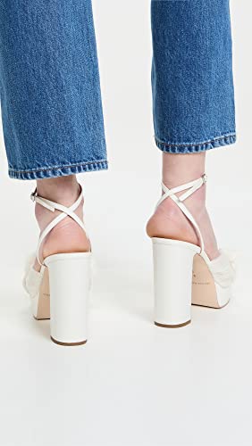 Loeffler Randall Women's Natalia Platform Pleated Bow Heels4