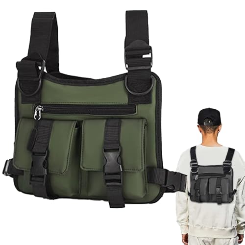 Sac de poitrine tactique homme pour libérer vos poches encombrées