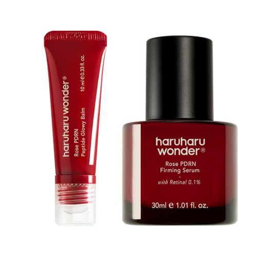 HARUHARU wonder Glow Night Routine Duo with PDRN Peptide Glowy Balm and PDRN with Retinal Serum
