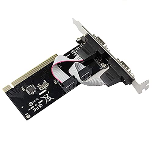 FRIWOL PCI Serial Card (9 Pin), Black - Image 3