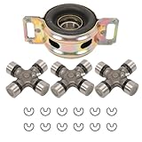 Drive Shaft Center Support Bearing Assembly 372300K040 U-Joints Kit 5-213X for Tacoma 2005-2011, T...