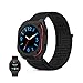 KSIX Smartwatch Zenthium Go - Reloj Inteligente Hombre con Llamadas y Whatsapp, Pantalla AMOLED 1.32", Diseño Aeronáutico Reforzado, IP68 Sumergible, Compatible con iPhone® y Android® - Negro