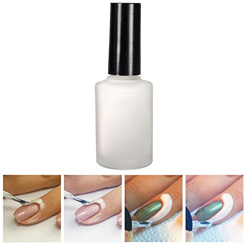 CITY 1 PC White Peel Off Liquid Tape Peel Off Base Coat Nail Art Liquid Palisade