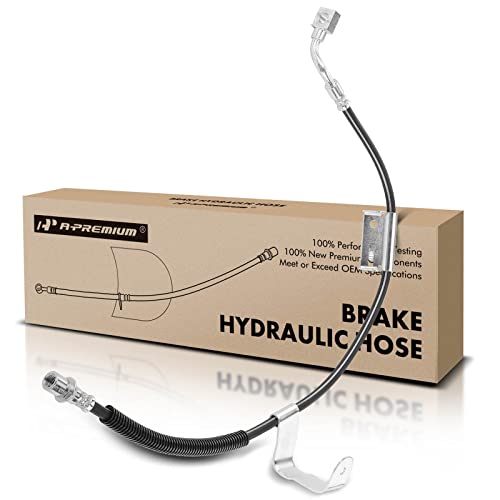 A-Premium Front Passenger Side Brake Hydraulic Hose Compatible with Chevy, GMC and Hummer Models - Silverado/Sierra 1500 2500 3500 HD Classic, Yukon XL 2500, Suburban 2500, Avalanche 2500, H2
