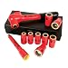 Wiha 31493 Drive Socket Set, Inch, 3/8-Inch, 1000 Volt, 10 Piece