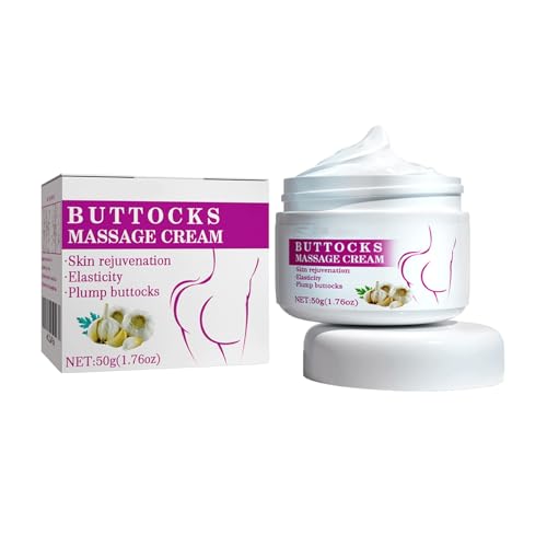 Crema de Masaje para Glúteos Sexy | Cuidado Personal Diario para Mayor Elasticidad y Confianza | Fórmula Premium de 50 g