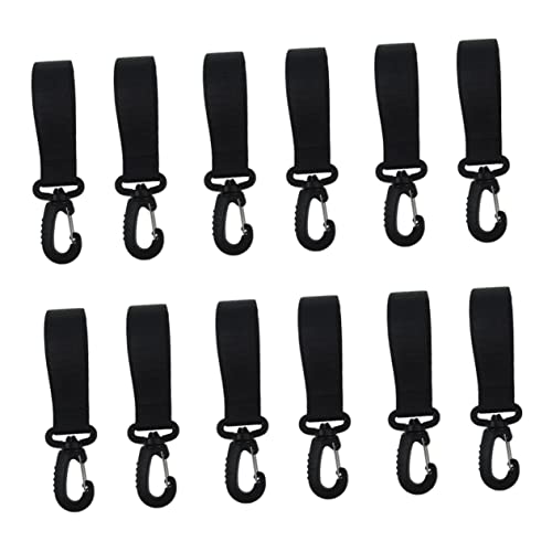 PERSELOSO �x�r�[�J�[�n���K�[ �x�r�[�J�[�N���b�v �݂艺���t�b�N 12�Z�b�g ���@�\�R ��]������ ���� �����^�їp �ۈ�o�b�O�z���_�[ �n�C�L���O ���s �Ԉ֎q�Ή�