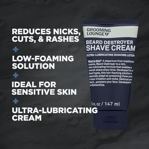 Grooming Lounge Oil & Cream Shaving Cocktail Set