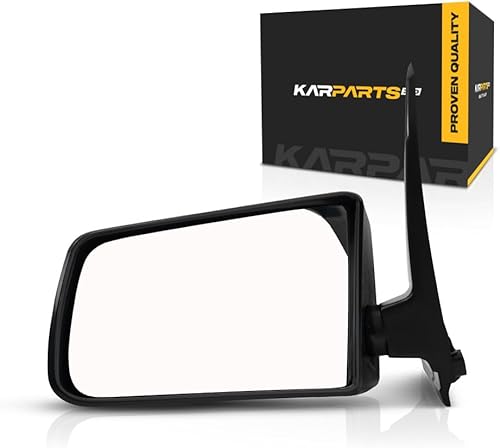 Miniatura 1 de Para Chevy S10 1985-1993 Espejo de puerta lado del conductor  No calentado  Manual  Reemplazo para 15675113  GM1320128