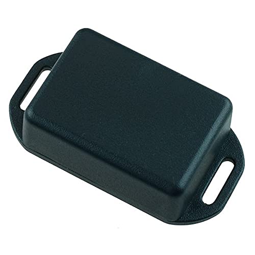 1551GFLBK Hammond Miniature Black ABS Flanged Enclosure 50 x 35 x 20