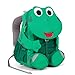 Affenzahn Großer Freund - Kindergartenrucksack für 3-5 Jährige Kinder im Kindergarten und Kinderrucksack für die Kita, Frosch - Grün