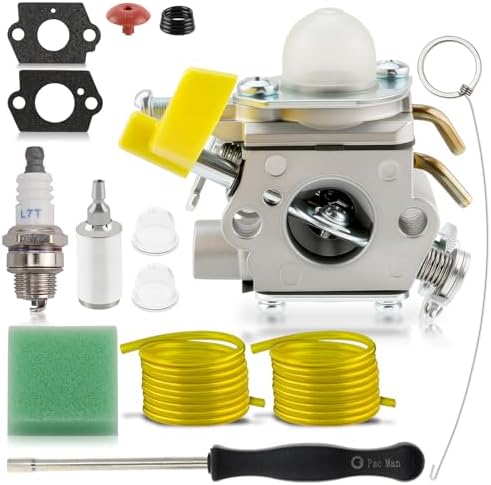 Carburador Con Filtro De Combustible Para Motosierras Homelite K100, K300, K400, Etc. - Repuesto Zama C1U-H47
