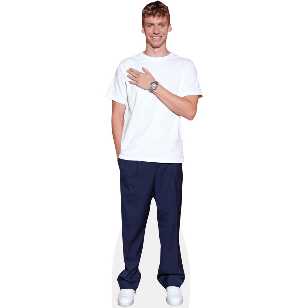 Celebrity Cutouts Mini Size Cutout Leon Marchand (Casual)