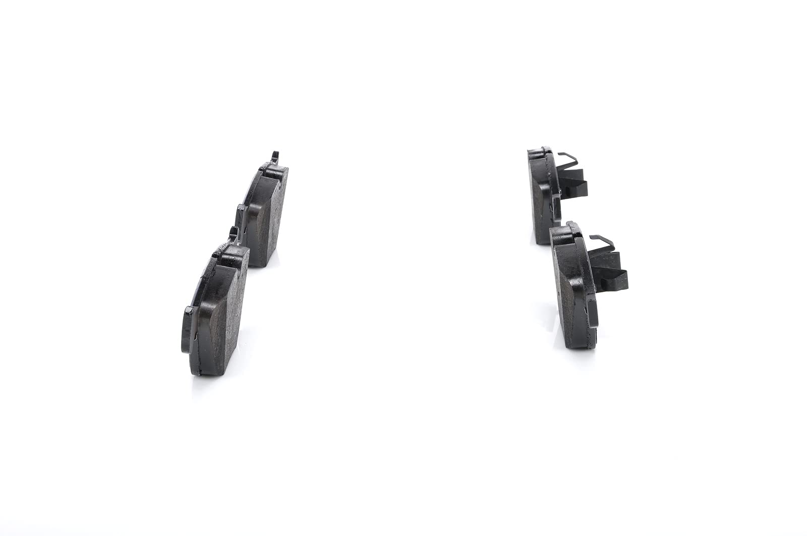Bosch BP1262 - Pastiglie Freni Auto, Delantero - Calidad Bosch - Reducción de Ruido y Polvo - Certificación ECE-R90 - Sin Cobre - 1 Juego de 4 Pastillas