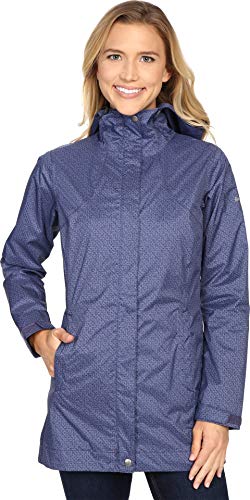 Columbia Women's Splash A Little Rain Jacket, X-Small, Nocturnal Print