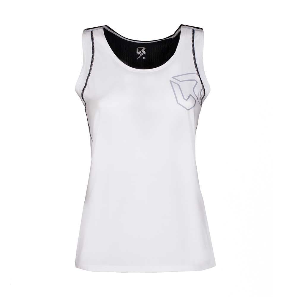 ROCK EXPERIENCE REWL00581 Daisuke Vest Women 0006 Marshmallow+0208 Caviar M