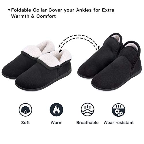 VONMAY Women's Slippers Boots Memory Foam Fuzzy Booties House Shoes Winter Warm Indoor Outdoor3
