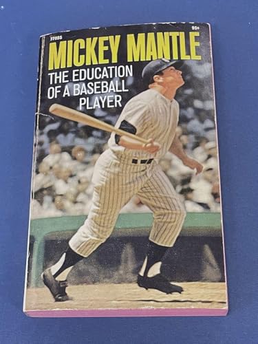 Mickey Mantle Signed Paperback Book "The Education of a Baseball