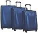 Travelpro Maxlite 4 3 Piece Set: Expandable 29" Spinner, Expandable 25" Spinner and Expandable Carry-on Spinner, Blue