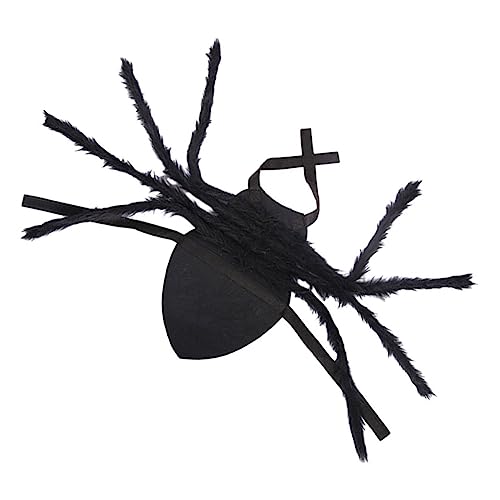 Disfraz Para Mascotas Tema Araña Halloween Negro