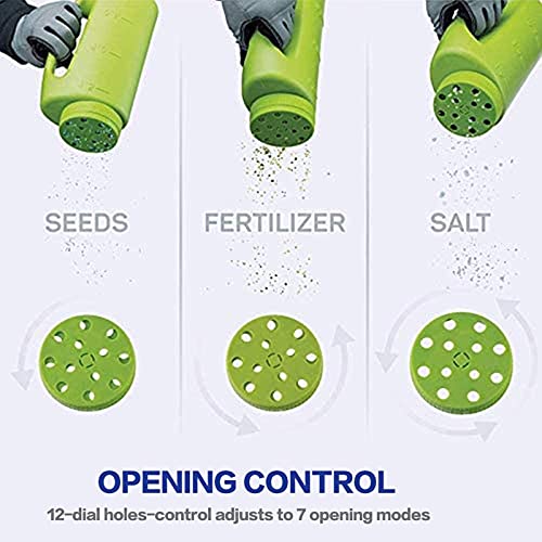 Mlian Handheld Spreader Zaden Dispenser Tool Plastic Verstelbare Tuin Container voor Zaadmeststof, Zout naar Deice of… - Image 8