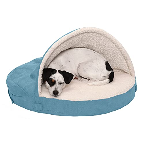 Furhaven Snuggery Blanket Dog Beds for Small/Medium/Large Dogs & Cats - Orthopedic, Cooling Gel, Memory Foam, & More