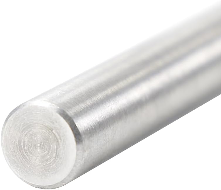 COOL STAR 36" Length 3/4" OD Round U-Joint Steering Shaft Solid Steel Steering Columns Fit for Universal 3/4" Round Universal U-Joint