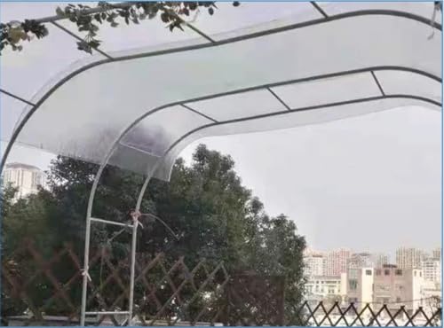 Plaque Polycarbonate Flexible 0.5x4m Transparente pour Serre et Abri
