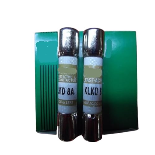 Fusible KLKD 8A de dimension 10 x 38 mm pour protection de circuit électrique