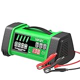 TOPAC 12 Volt 2/10/20A, 24 Volt 2/10A Smart Car Battery Charger