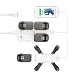 RCstyle Spark 6 in 1 Intelligent Rapid Battery Charger Hub Dock Compatible with DJI Spark Drone