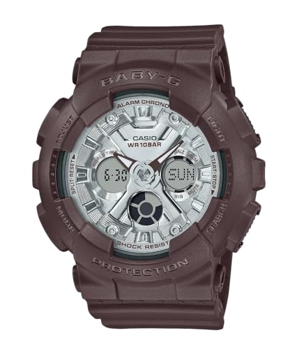 BABY-G カシオ ベビージー レディース 時計 BA-130SW-5A チョコレート ブラウン 腕時計 女性 レディースウォッチ アナログ デジタル