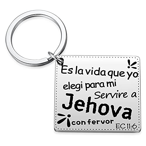 El llavero Precursor Life con Escrituras, regalos JW para pioneros, llavero de regalo Precursor School, regalo del ministerio JW, regalo de los testigos de JehovÃ¡
